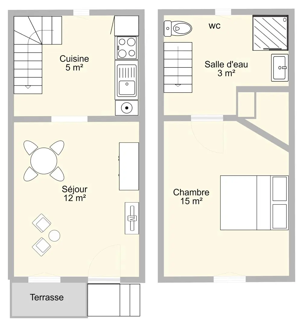Gîte de France Tata Thérèse 2 oren