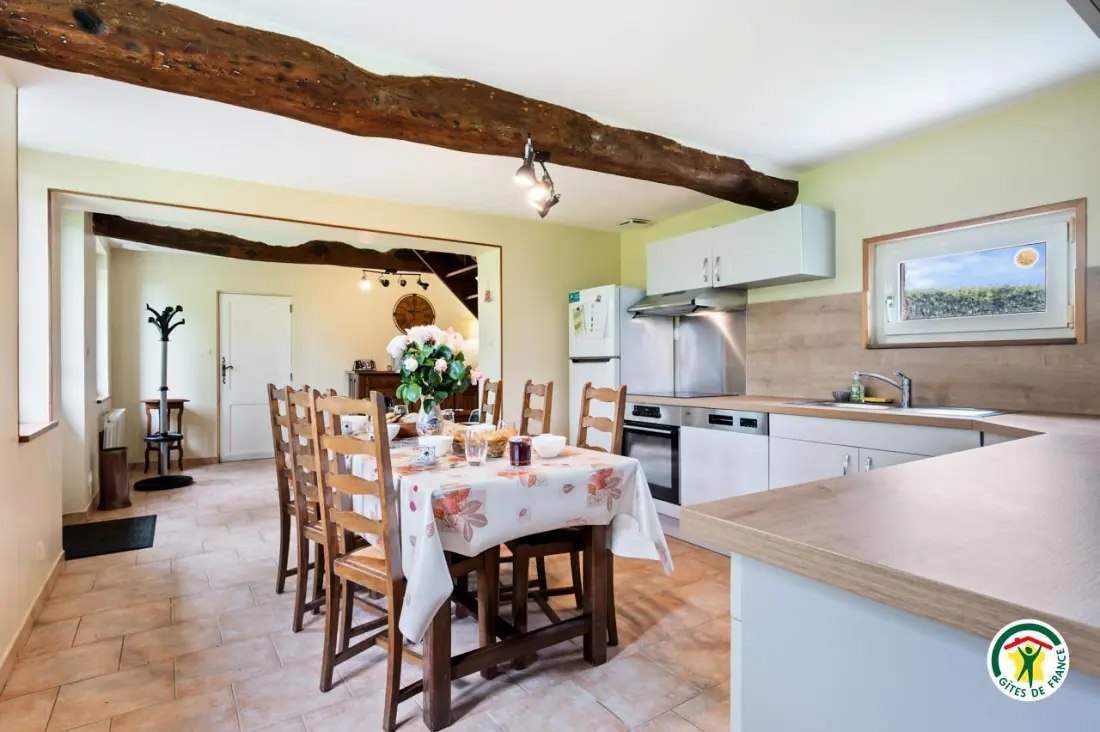 Gîte de France Gîtes de france® - a meadow 2 fülében lévő kis ház