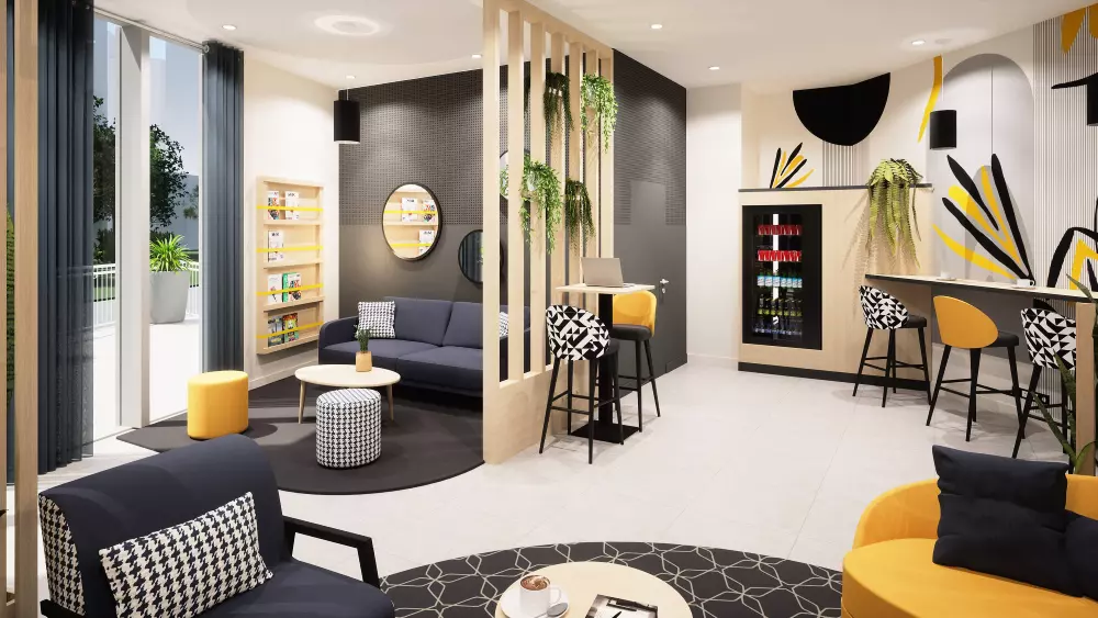 Hotel apartamentowy Odalys City Centre Gare Angers