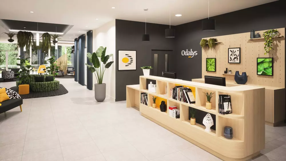 Hotel apartamentowy Odalys City Centre Gare Angers