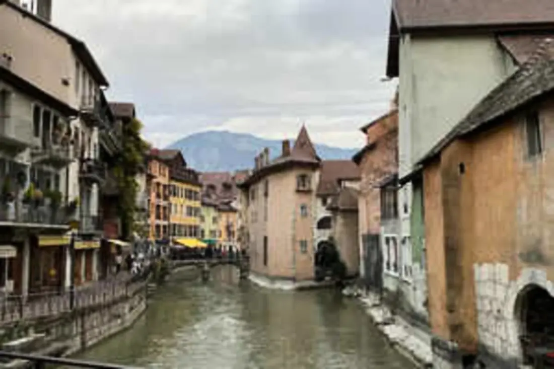Tágas Stúdió közel a tó Annecy