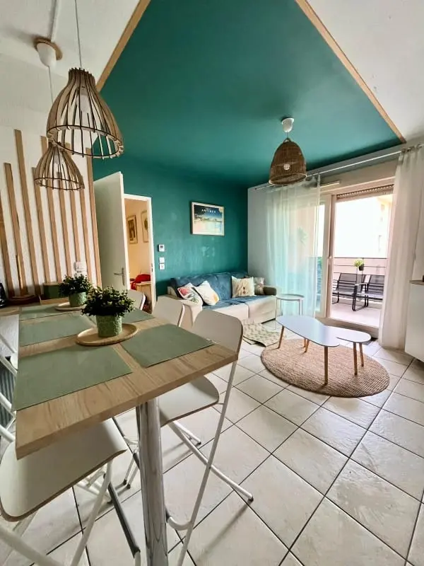 Charmant appartement met 2 balkons