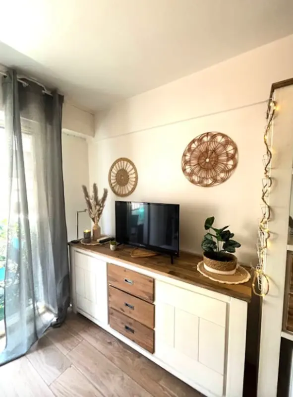 Charming Studio for Two With Balcony in Antibes.