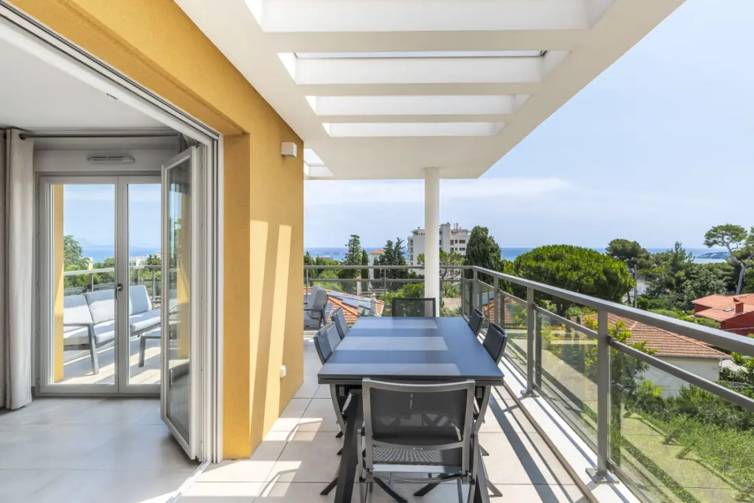 Mooi appartement met terras