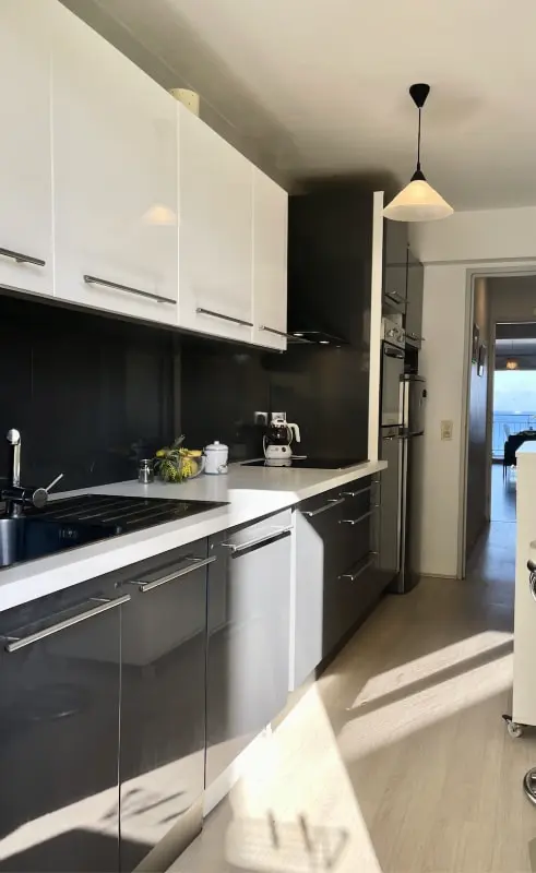 Residence 2 kamers zeefront in La Salis, Antibes, met terras en parkeergelegenheid
