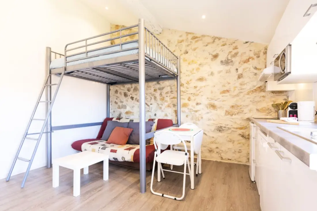 Residence Chez Dominique - Studio 2-4pers Antibes Fourmilliere központ - 3.