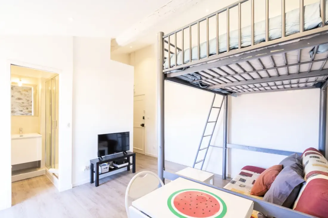 Residence Chez Dominique - Studio 2-4pers Antibes Fourmilliere központ - 3.