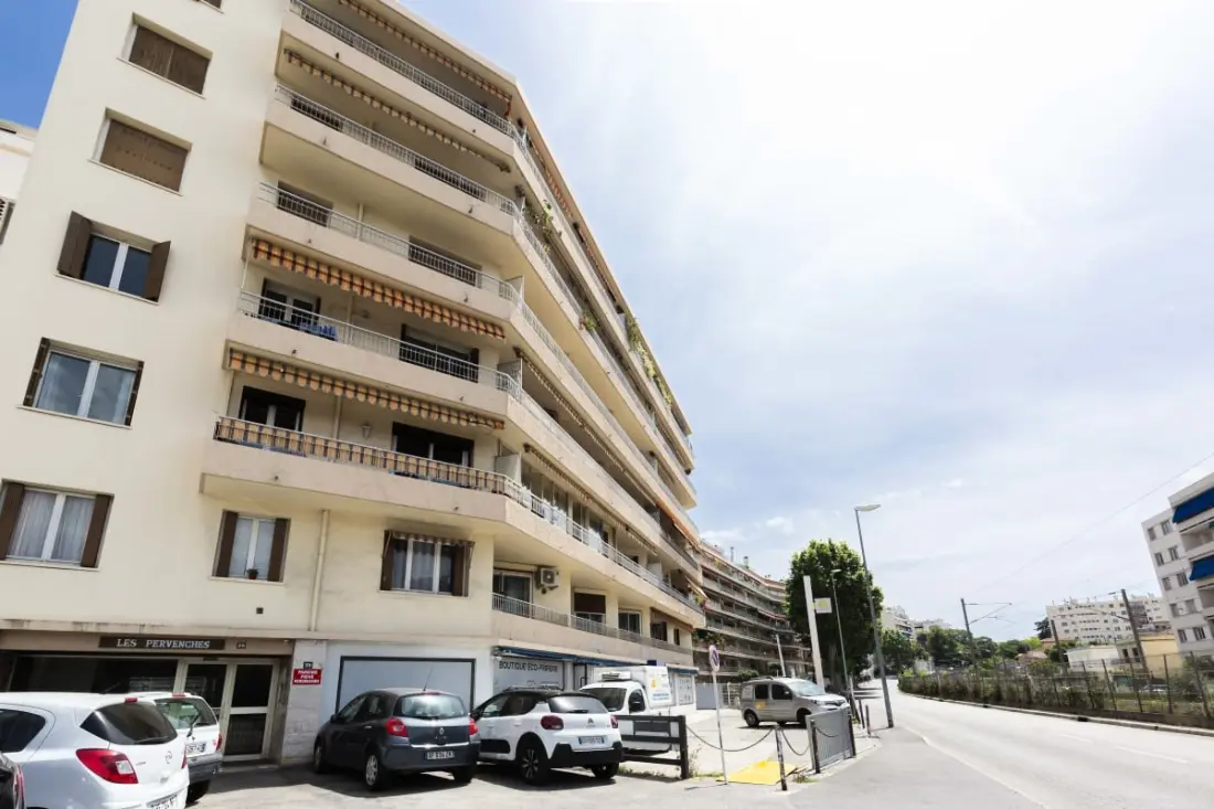 Residence Antibes Center, Tágas 3 szoba terasz és légkondicionáló