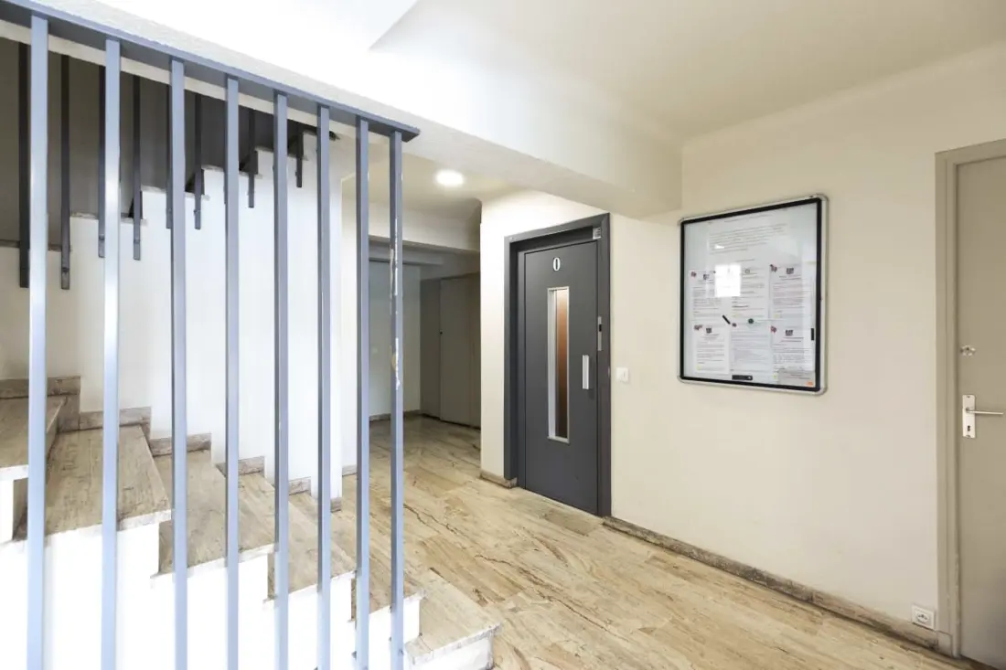 Residence Antibes Center, Tágas 3 szoba terasz és légkondicionáló
