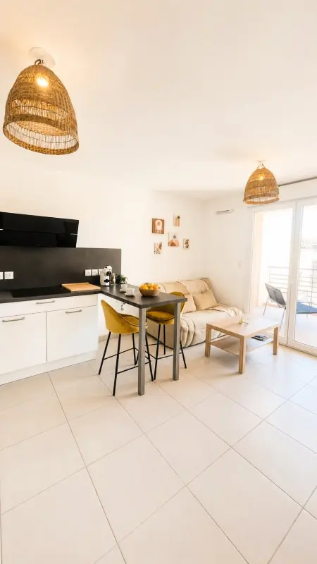 Residence T2 New Terrace, Private Parking és Wi-Fi - Antibes
