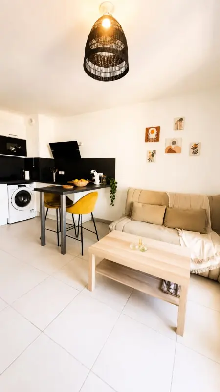 Residence T2 New Terrace, Private Parking és Wi-Fi - Antibes