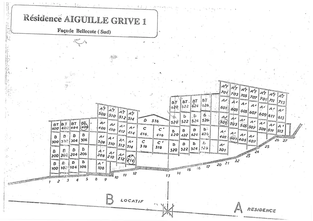 Residence Aiguille Grive Bat I