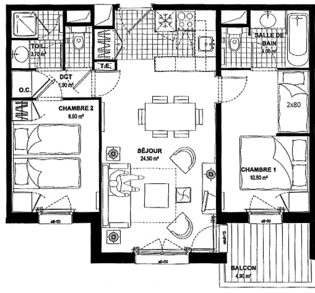 Pierre & Vacances Premium Residence Arc 1950 Le Village 5 Csillagok★★★★★