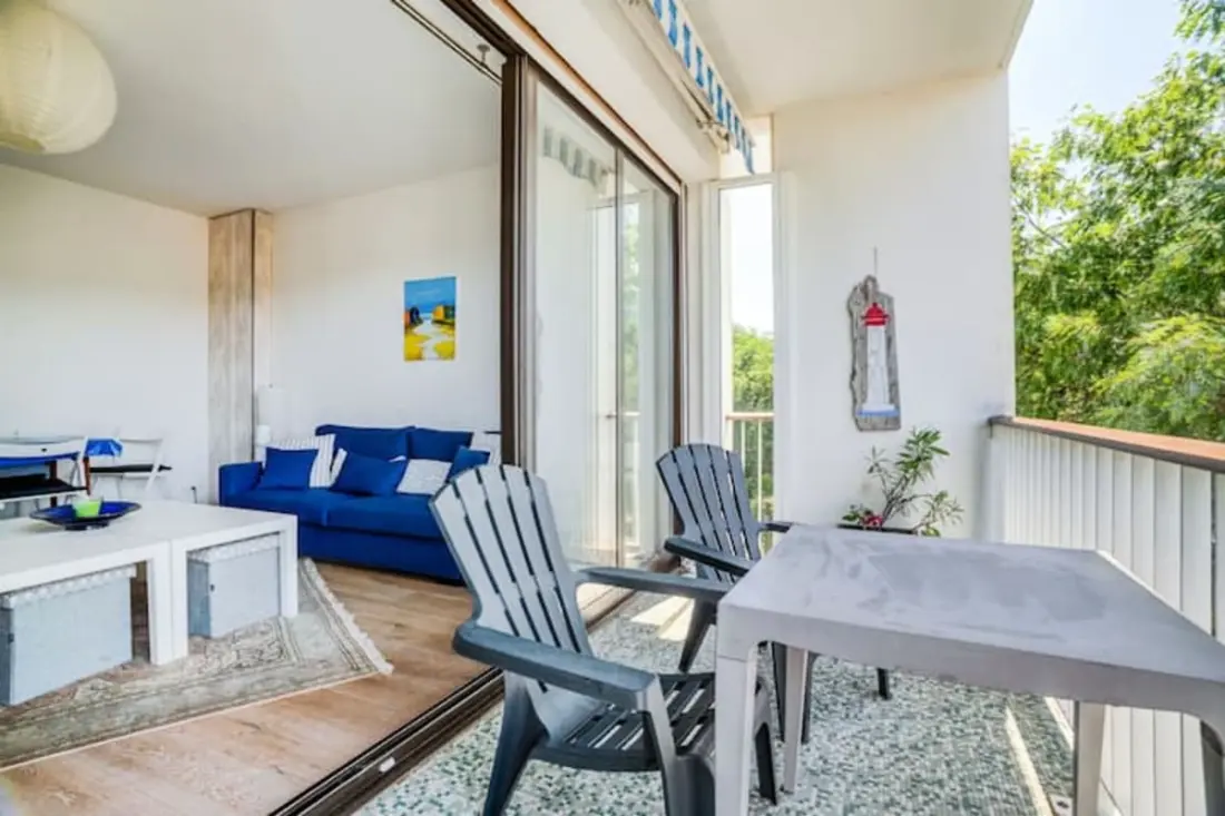 Apartman Balcony és parkoló közelében Beach