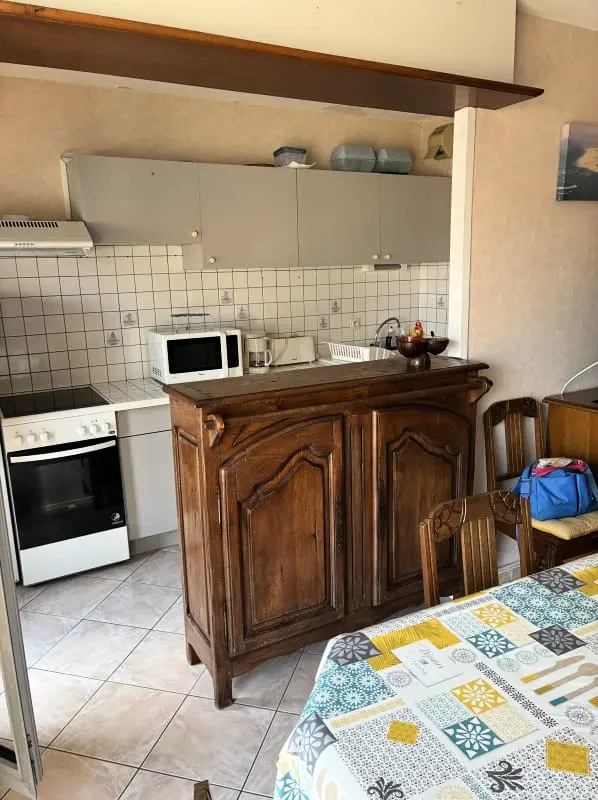 App a terasz közelében a strand Arachon