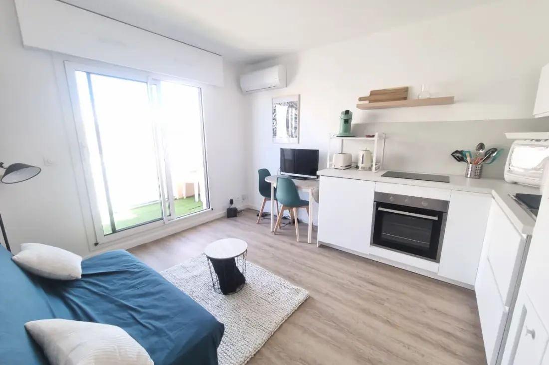 Légkondicionált Studio Balcony Au Coeur Arachon