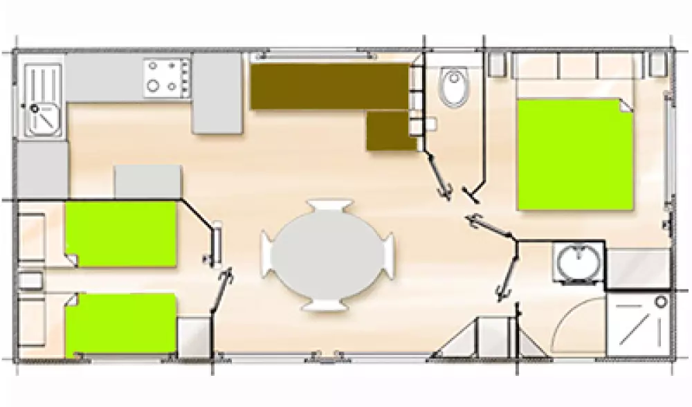 Camping Au Lac d'Hautibus3 étoiles★★★