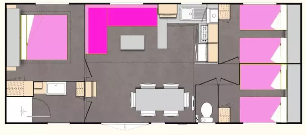 Camping Au Lac d'Hautibus3 étoiles★★★