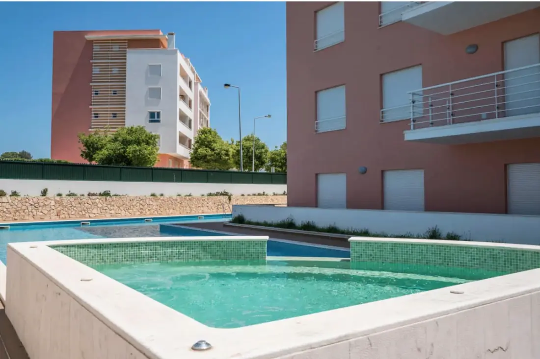 Közép- Modern 2 ágyas apartman Armação De Pera