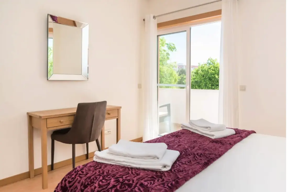 Közép- Modern 2 ágyas apartman Armação De Pera