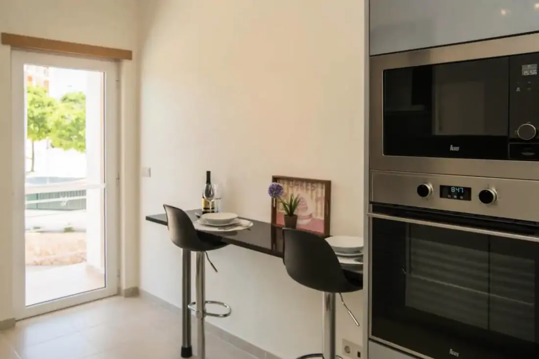 Közép- Modern 2 ágyas apartman Armação De Pera