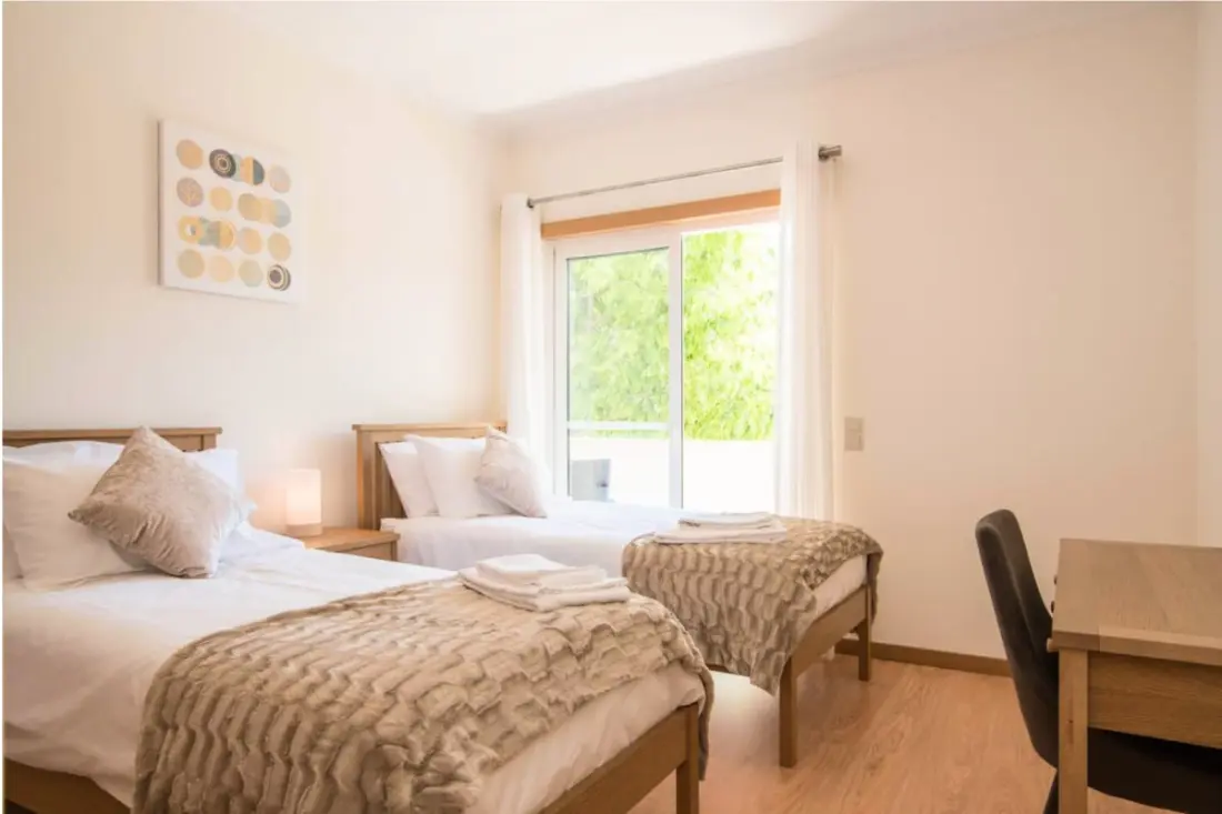 Közép- Modern 2 ágyas apartman Armação De Pera