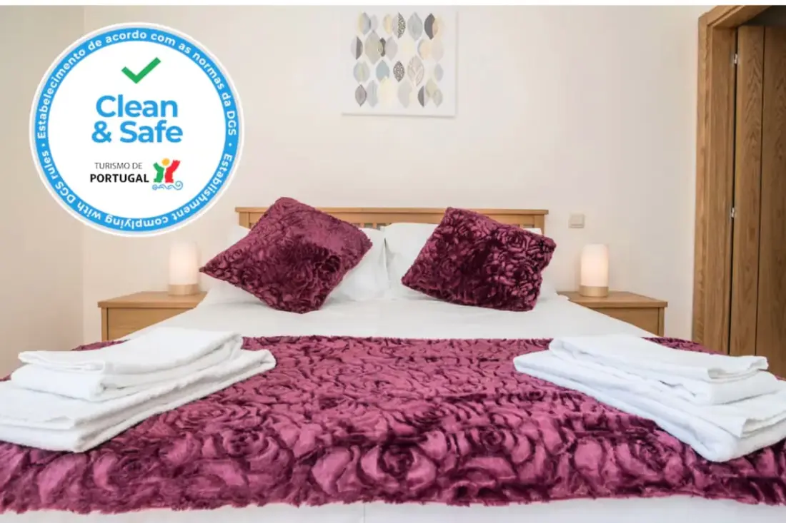 Közép- Modern 2 ágyas apartman Armação De Pera