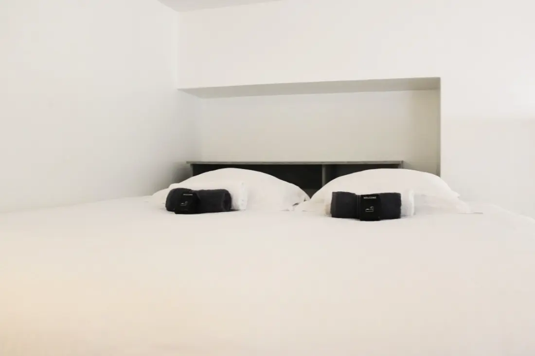 Lichtgevende appartement met Mezzanine in Asnières