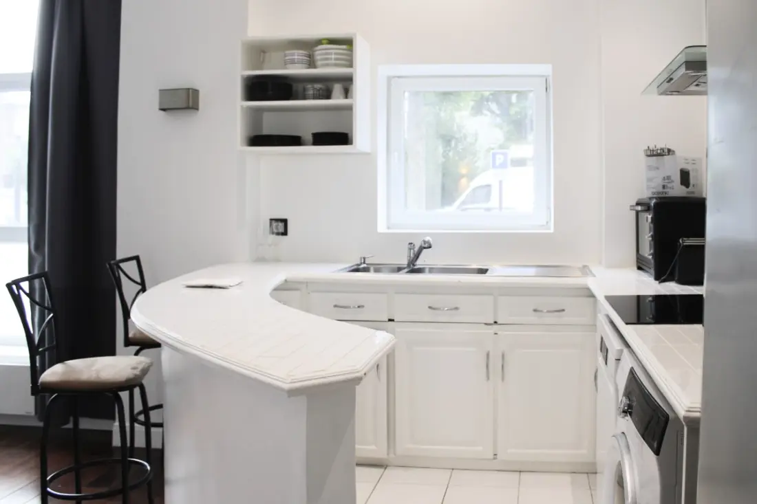 Lichtgevende appartement met Mezzanine in Asnières