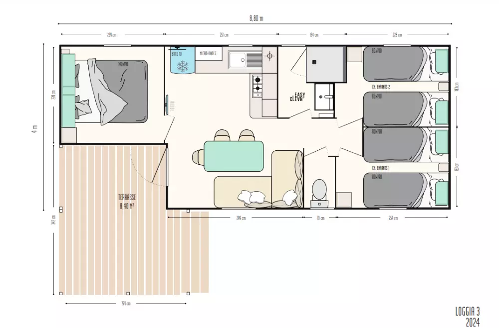 Camping Le Braou 3 Sterne★★★