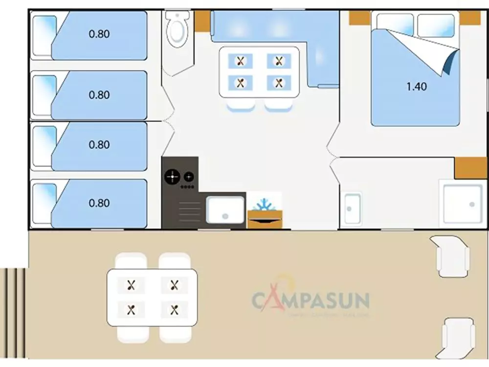 Campasun Camping International Aups 4 Stars★★★★