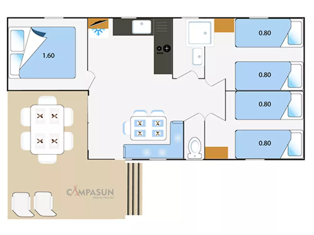 Campasun Camping International Aups 4 Stars★★★★