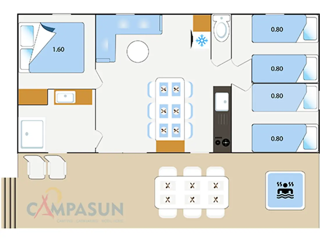 Campasun Camping International Aups 6 Stelle★★★★★★