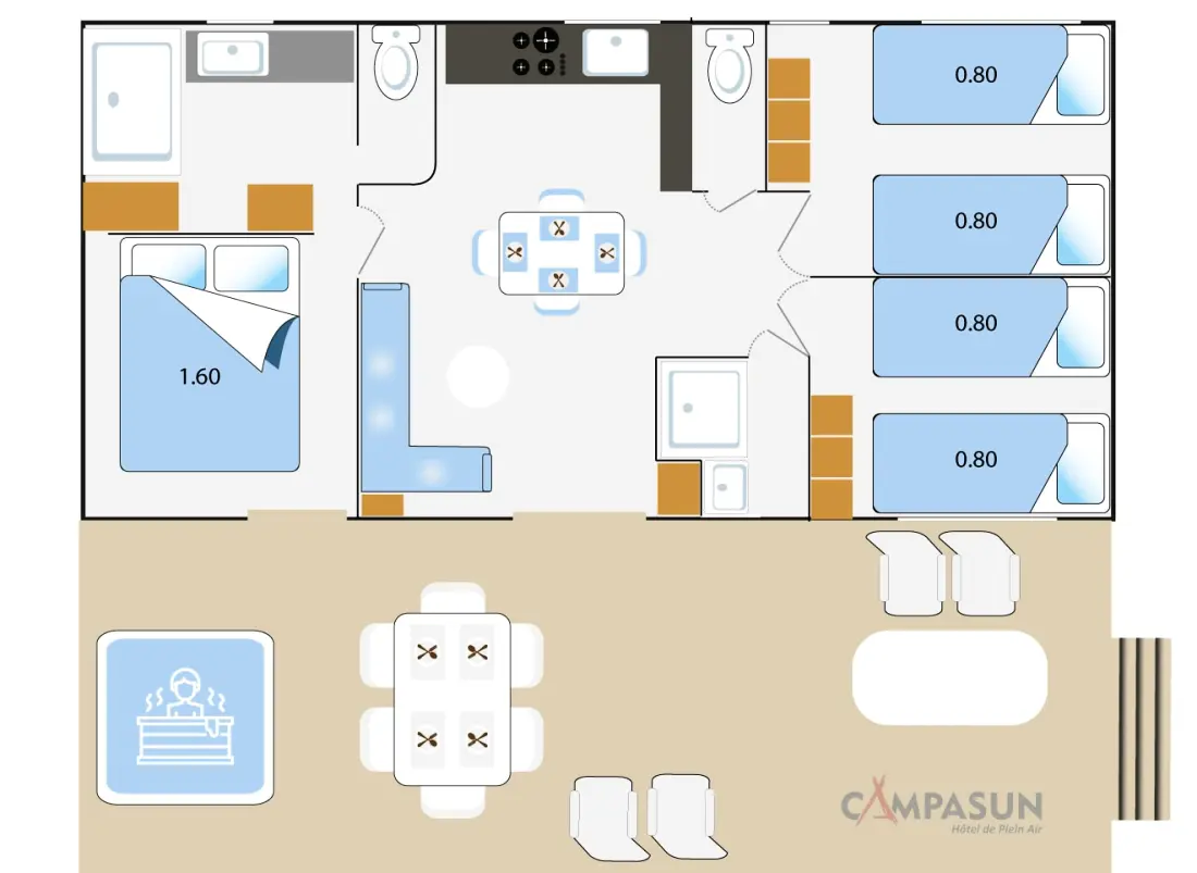 Campasun Camping International Aups 6 Stelle★★★★★★