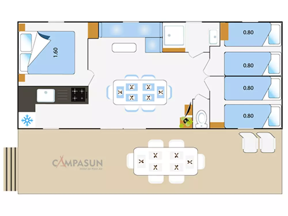 Campasun Camping International Aups 4 Stars★★★★