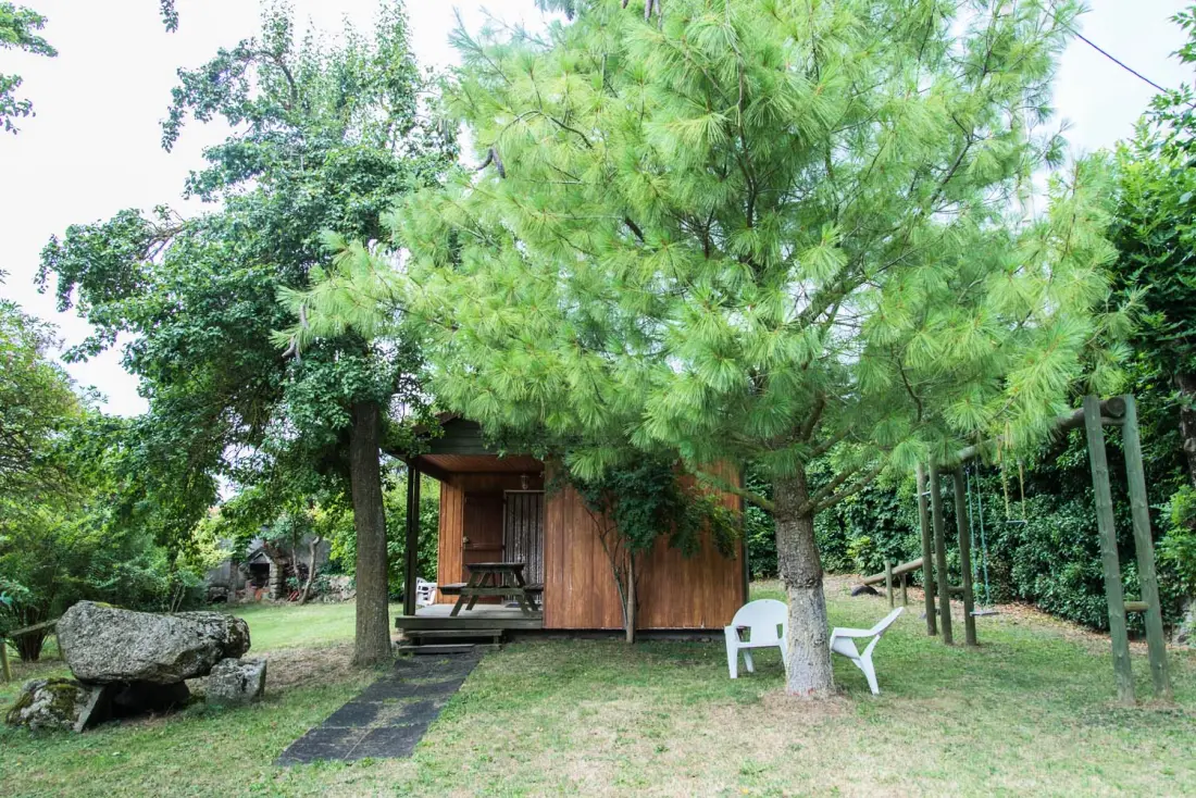 Gîte de France Holzhaus für 3/4 Personen in Briges 2 Ähren