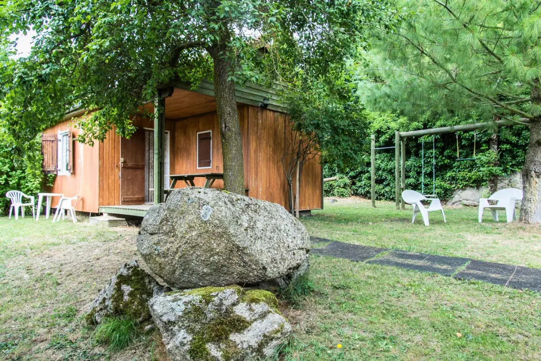 Gîte de France Holzhaus für 3/4 Personen in Briges 2 Ähren