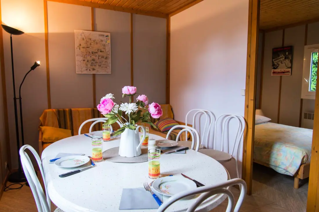 Gîte de France Holzhaus für 3/4 Personen in Briges 2 Ähren