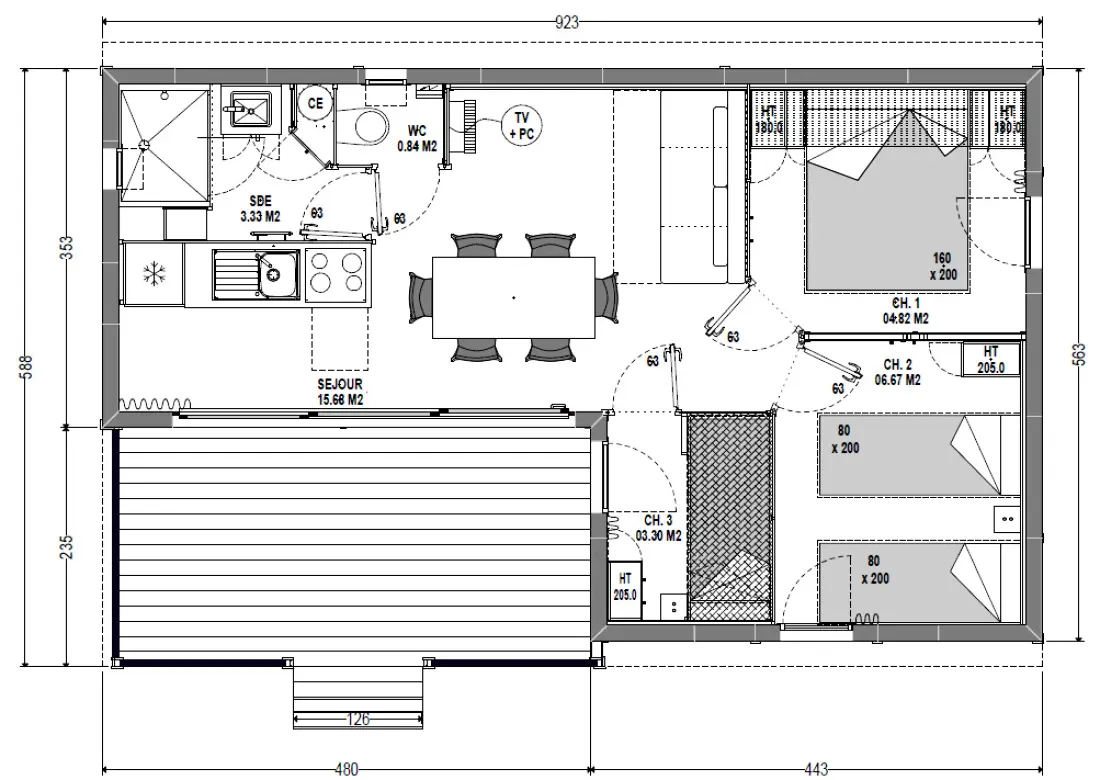 Residence Camping La Buidonniere 3 Csillagok★★★