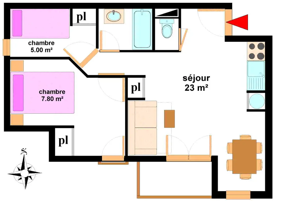 Residence La Combe Iv