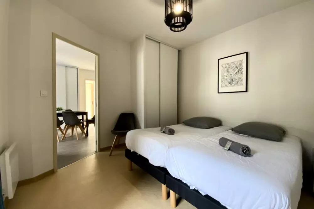 Residence Les Naiades A02 - 2 hálószoba 6 személy számára!