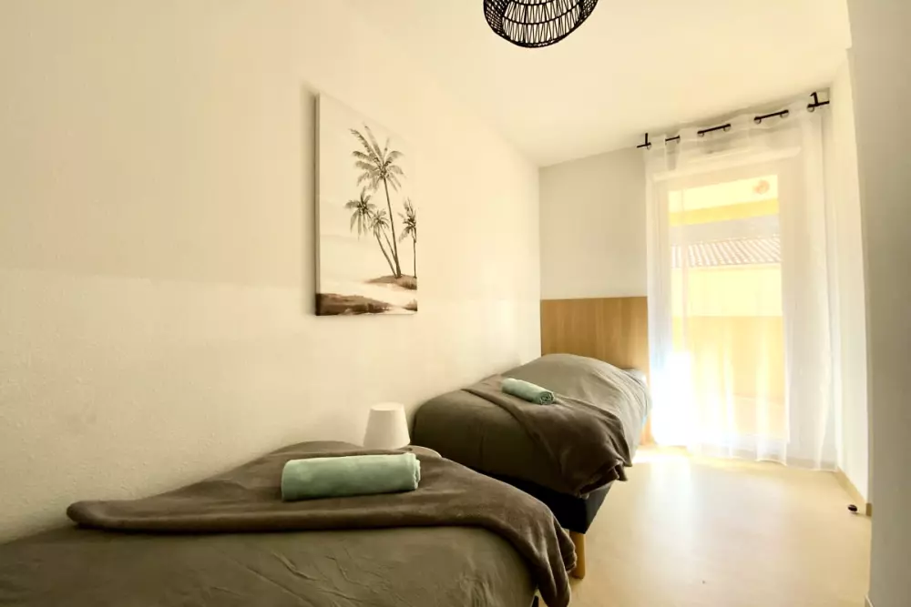 Residence Les Naiades C10 - 2 soveværelser til 6 personer!