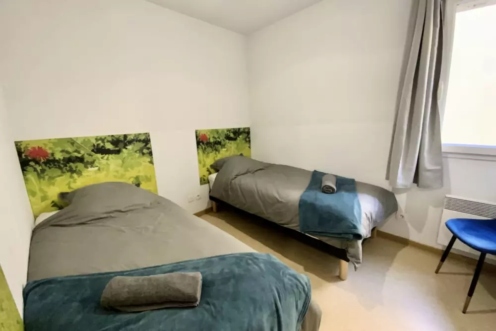 Residence Les Naiades H43-2 slaapkamers voor 6 personen!