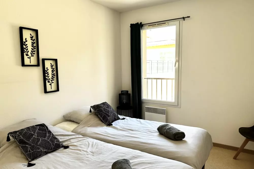 Residence Les Naiades E19- 2 sypialnie dla 5 osób!