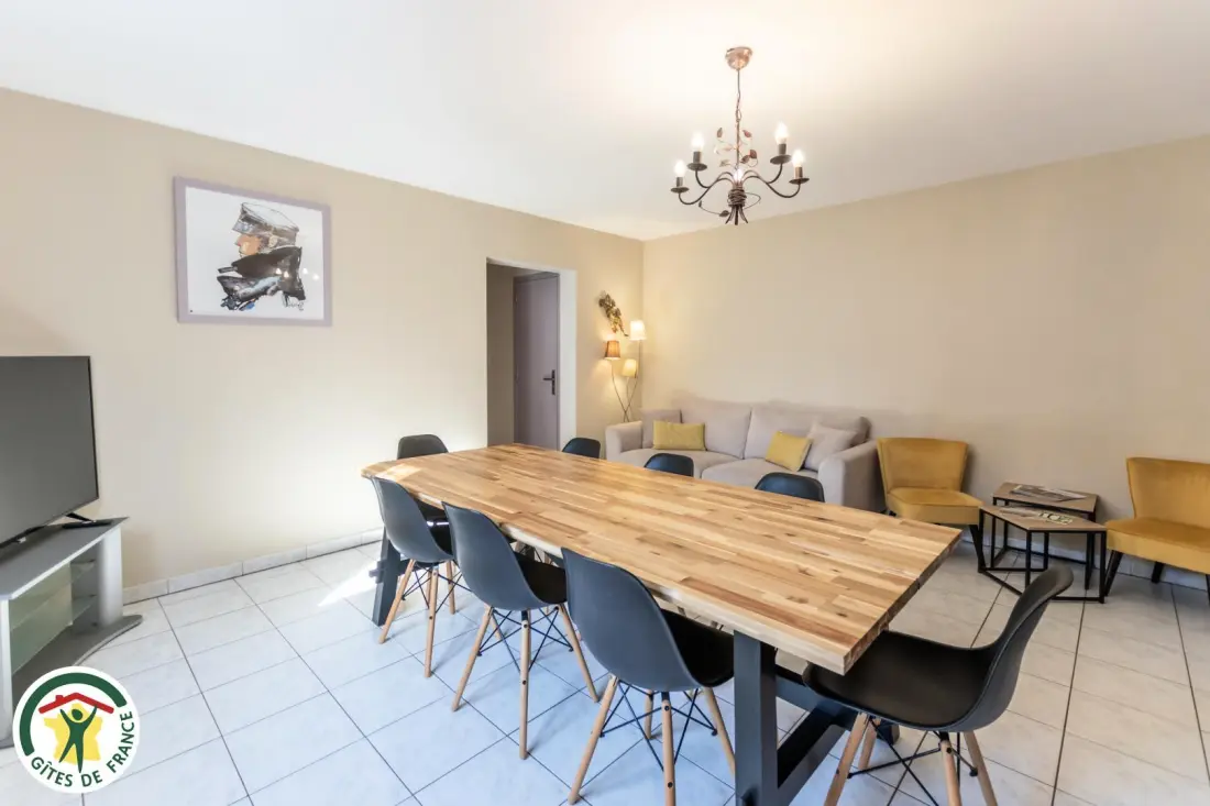 Gîte de France Die Wohnung des goldenen Tropfens 3 Ohren