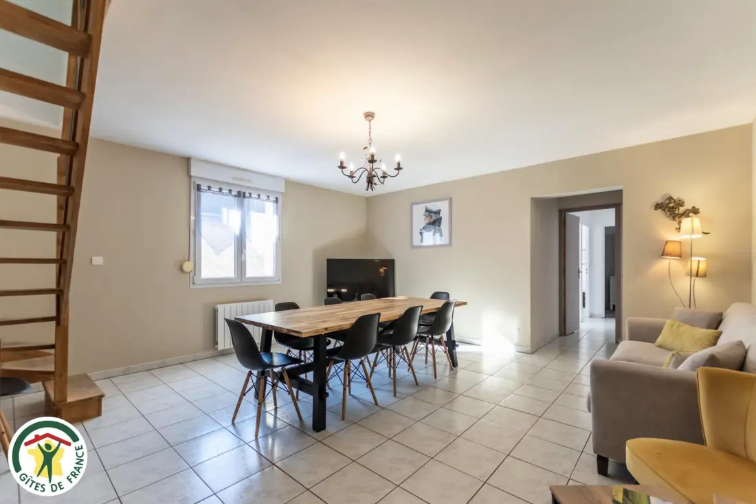 Gîte de France Die Wohnung des goldenen Tropfens 3 Ohren