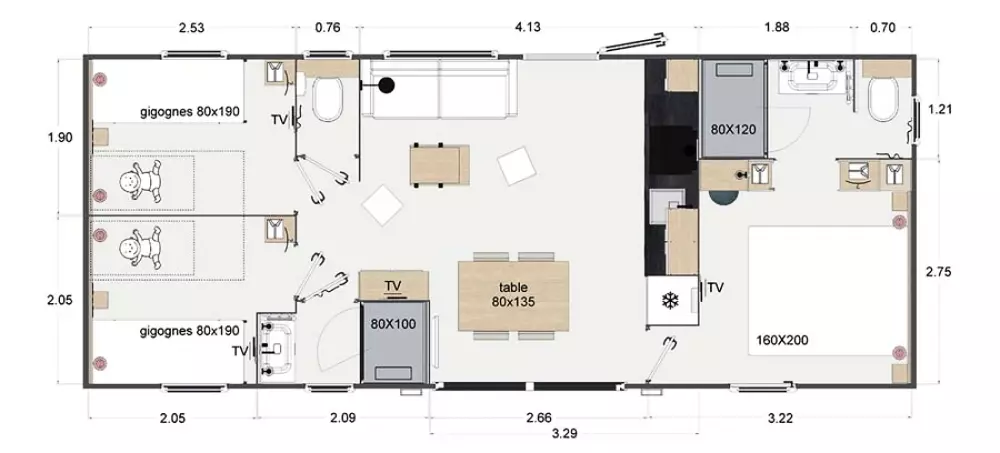 Blumen Camping La Marmotte 4 Sterne★★★★