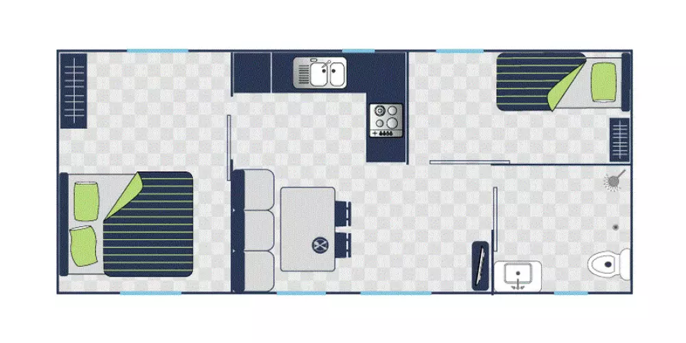 Camping Landes Azur3 Sterren★★★