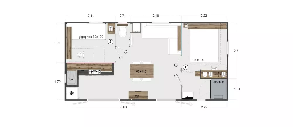 Camping Le Clos de Balleroy 3 Sterren★★★