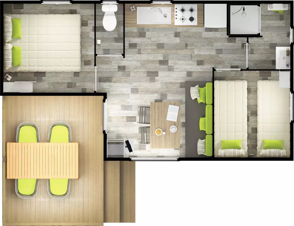 Camping Le Clos de Balleroy 3 Sterren★★★